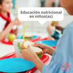 Educación nutricional en niños(as)